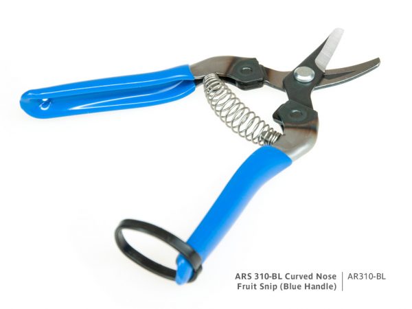 ARS 310-BL Fruit Snip with Blue Grip | Open