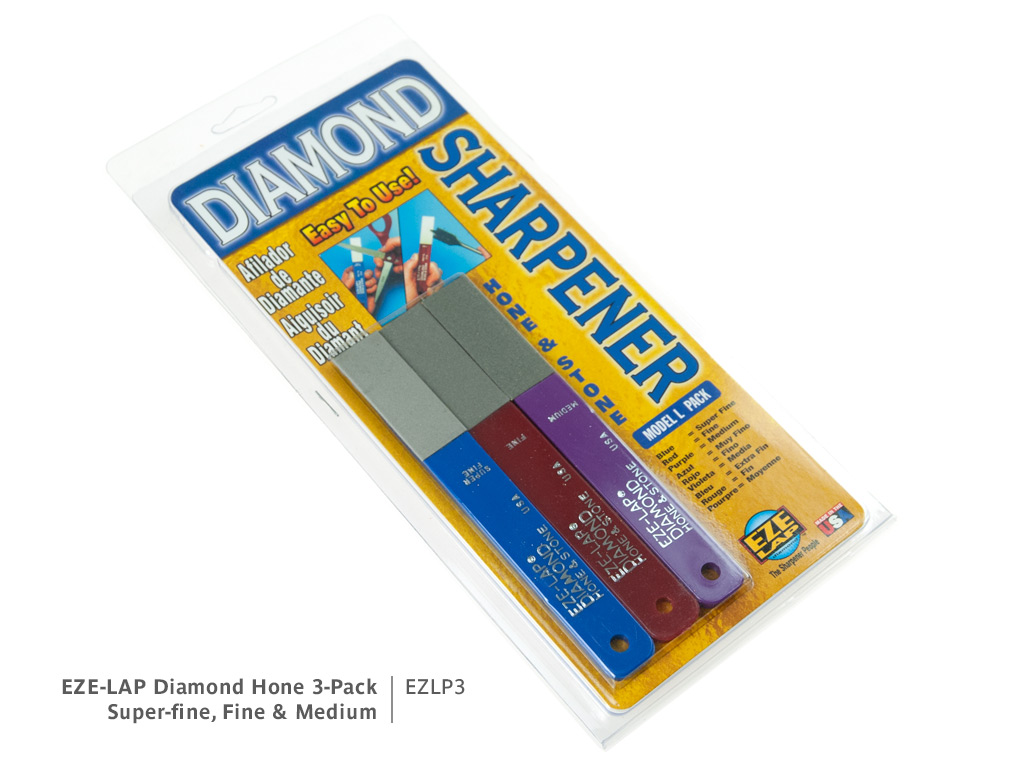 EZE-LAP Diamond Hone 3-Pack | Product Code EZLP3