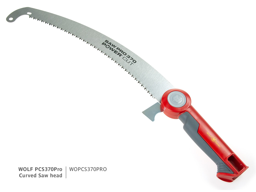 WOLF PCS370Pro Curved Saw Head | Product code WOPCS370PRO