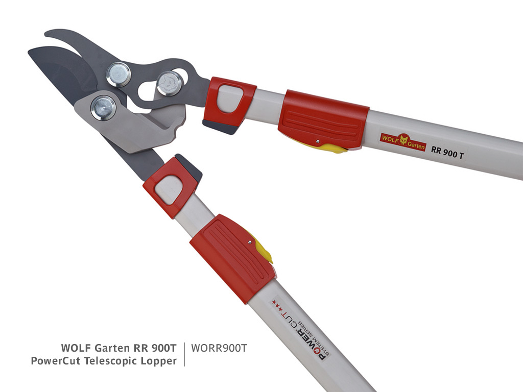 WOLF Telescopic Bypass Lopper | Head and handle detail