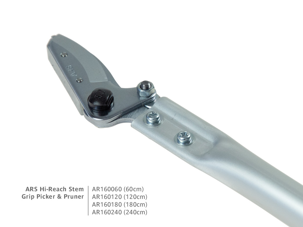 ARS AR160 Series Stem Grip Pruners | Bypass Cutter Head Detail