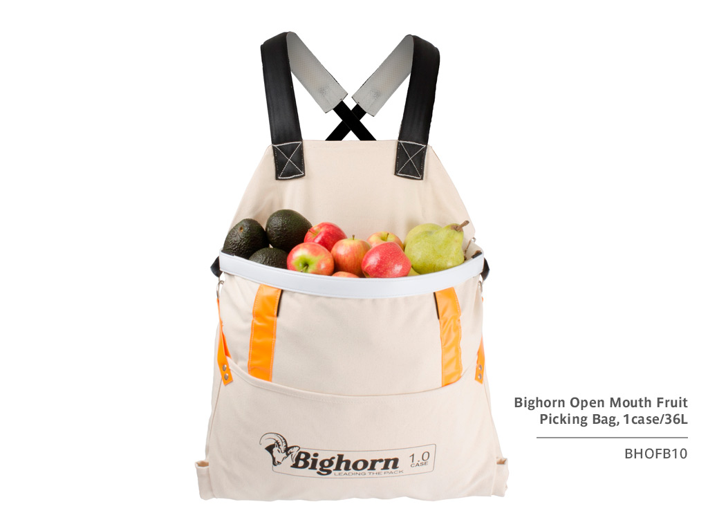Bighorn 1case/36L Open Mouth Fruit Picking Bag | Product code BHOFB10
