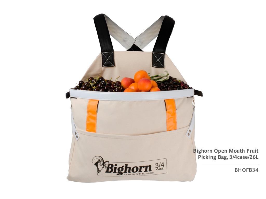 Bighorn 3/4case/26L Open Mouth Fruit Picking Bag | Product code BHOFB34