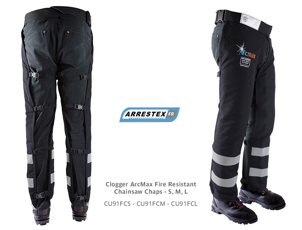 Clogger ArcMax Chainsaw Chaps | Back and side view
