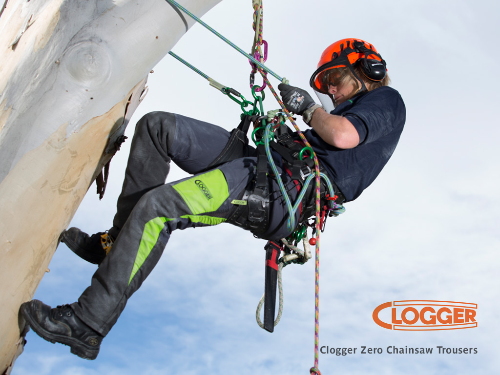 Clogger Zero Chainsaw Trousers | Tree climber photo 1