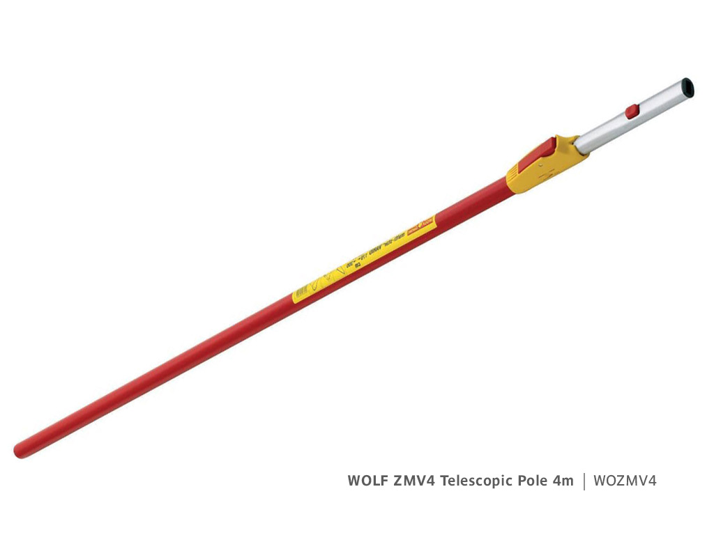 WOLF ZMV4 Telescopic Pole 4m | Product Code WOZMV4
