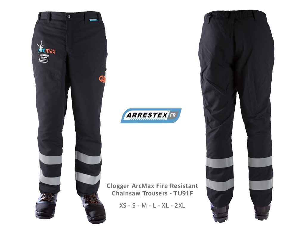 Clogger ArcMax Chainsaw Trousers | Front and Back