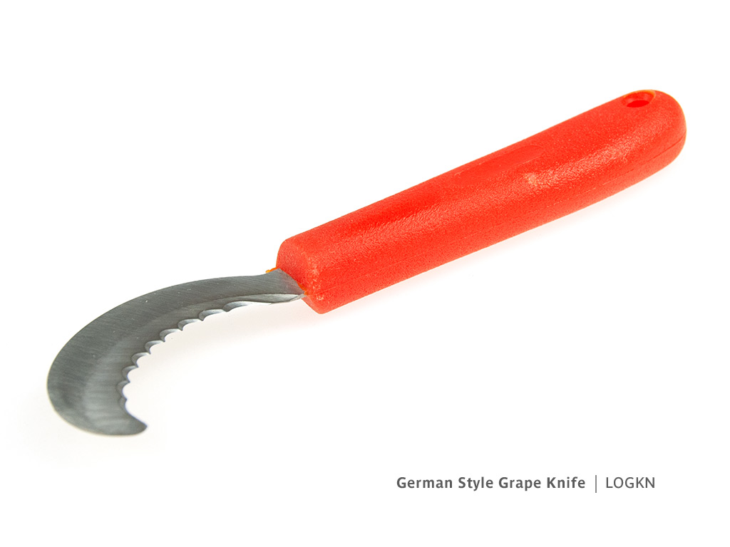 German Style Grape Knife features a Stainless Steel Serrated Blade