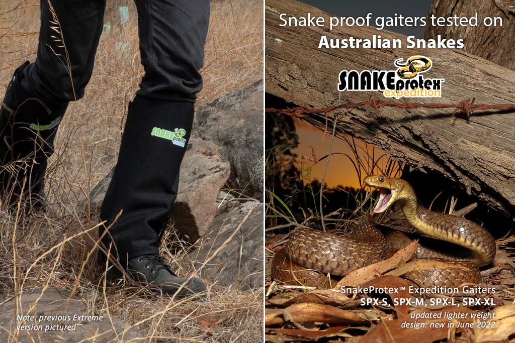 SnakeProtex Snake Proof Gaiters for Peace of Mind on the Farm or for Survey Work