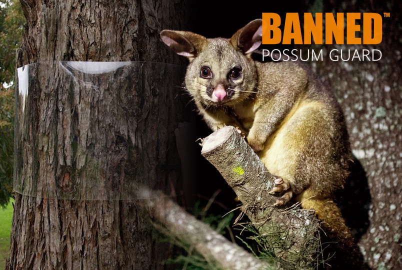 BANNED Possum Guard | Available in 500mm and 930mm Heights