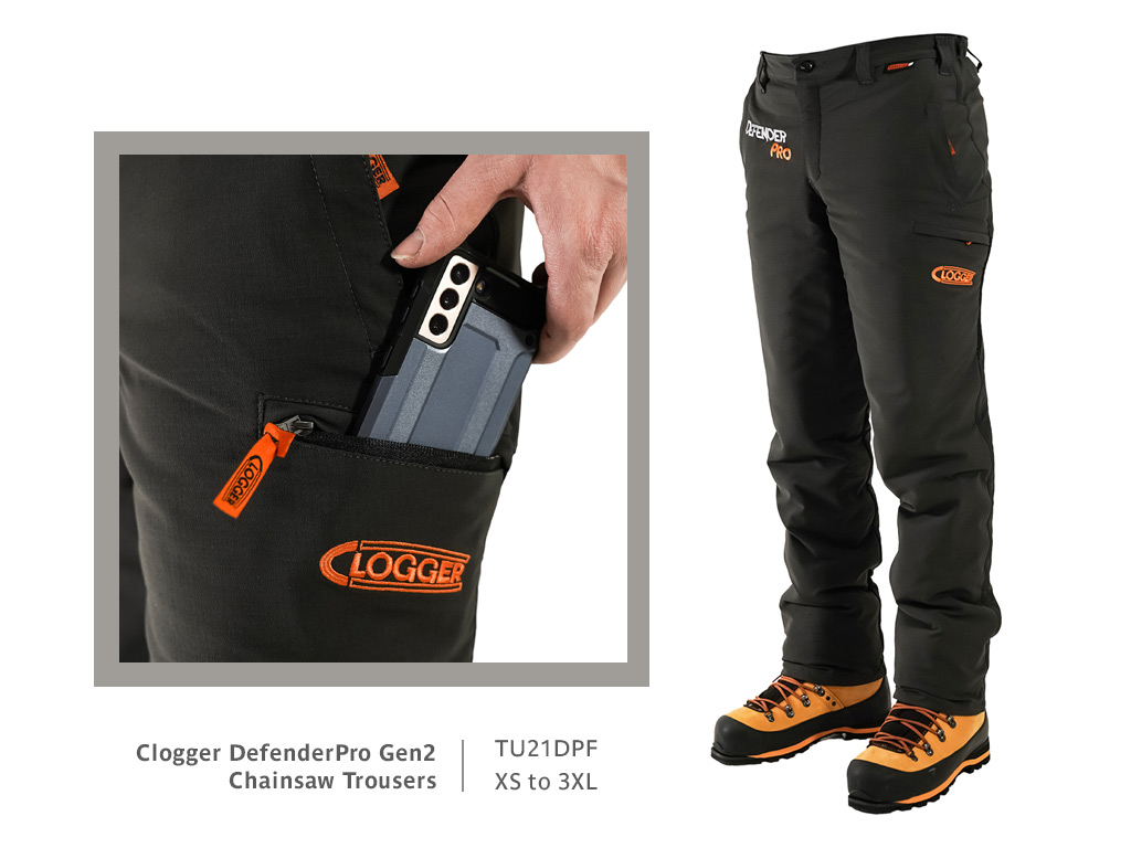 Clogger DefenderPro Gen2 Chainsaw Trousers | Pocket Detail