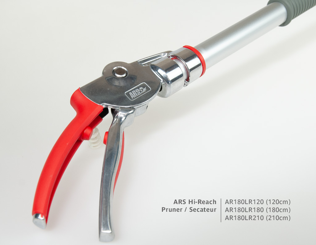 ARS Hi-Reach Pruner - Secateur | Handle Detail